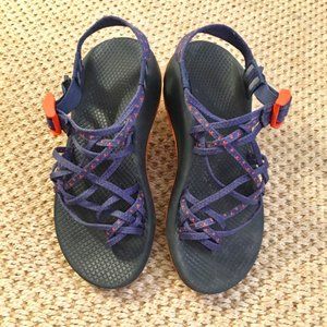 Chaco Women's ZX/3 Classic Sandal Festoon Blue 7